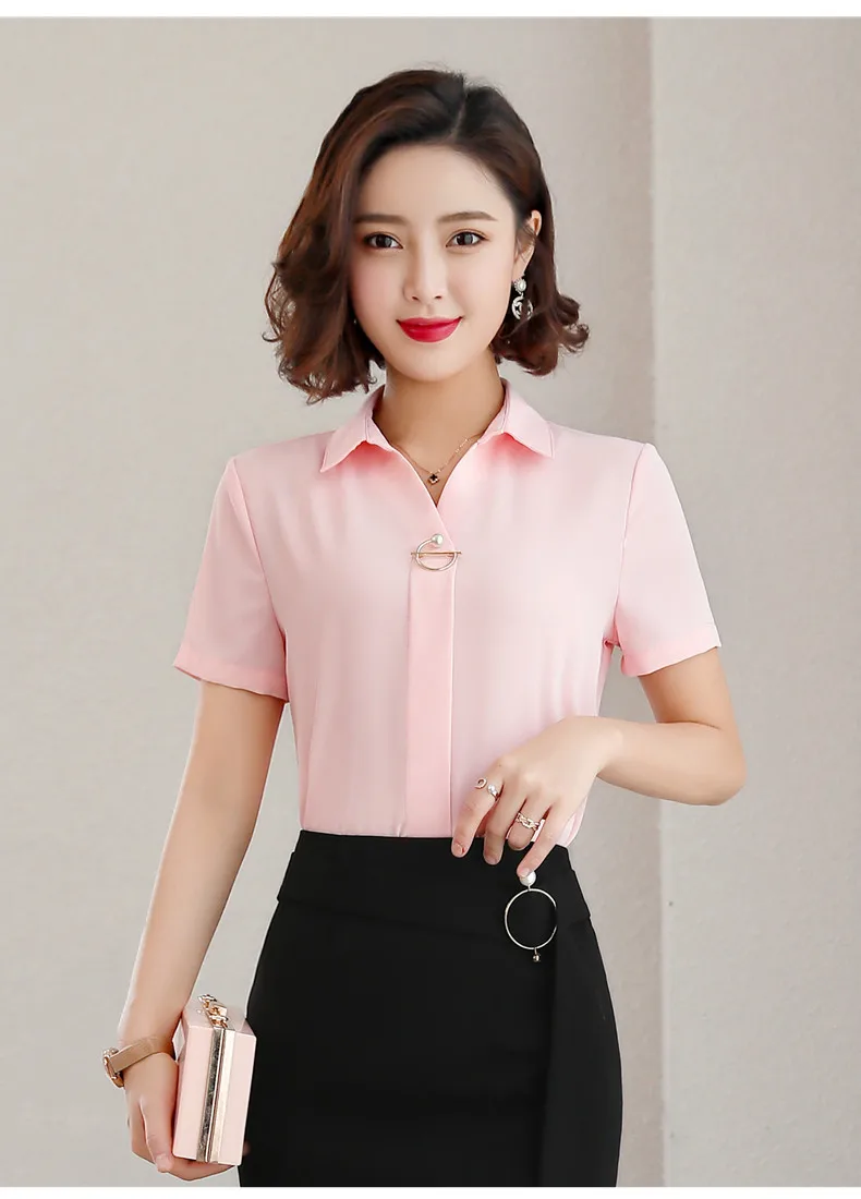 Naviu Новое поступление высокое качество blusas mujer de moda Женские топы и блузки размера плюс рубашка с коротким рукавом