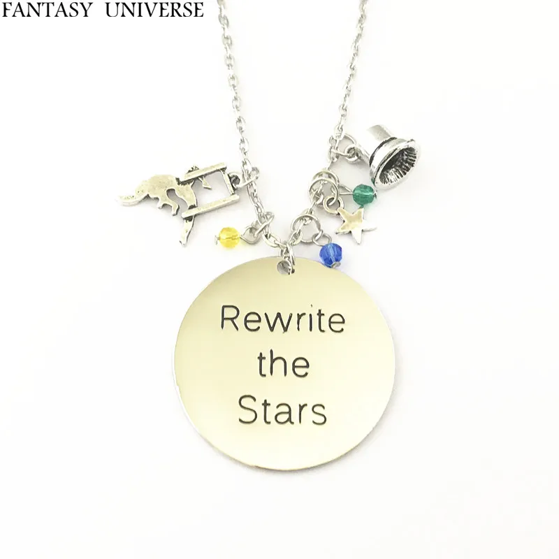 Ожерелье Шарм Вселенная для косплея Showman маленькая металлическая бижутерия со