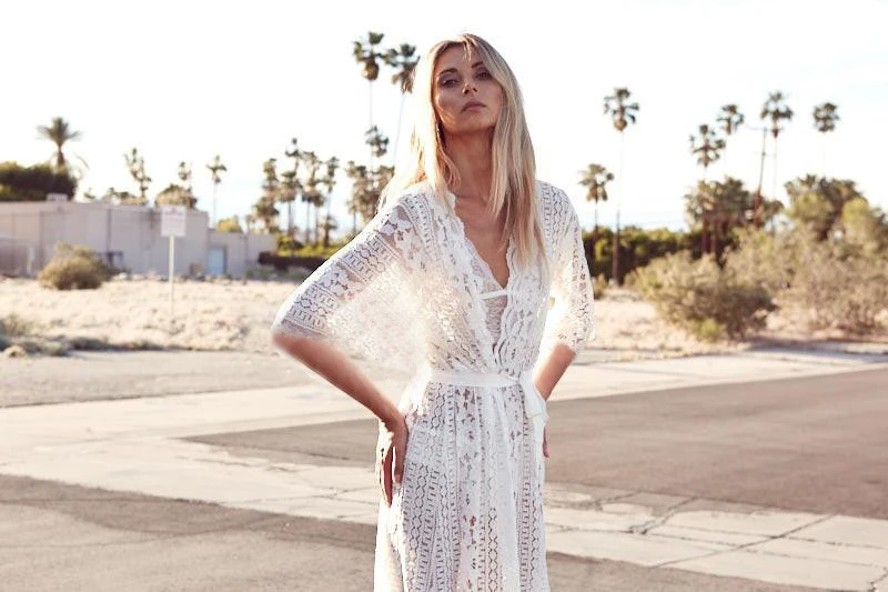 Fitshinling Boho кружевные пляжные купальные костюмы сексуальные горячие длинные