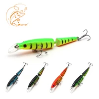 thritop new fishing lure artificial bait 11cm 10g 5 colors for option tp055 sharp hook minnow lure fishing wobblers