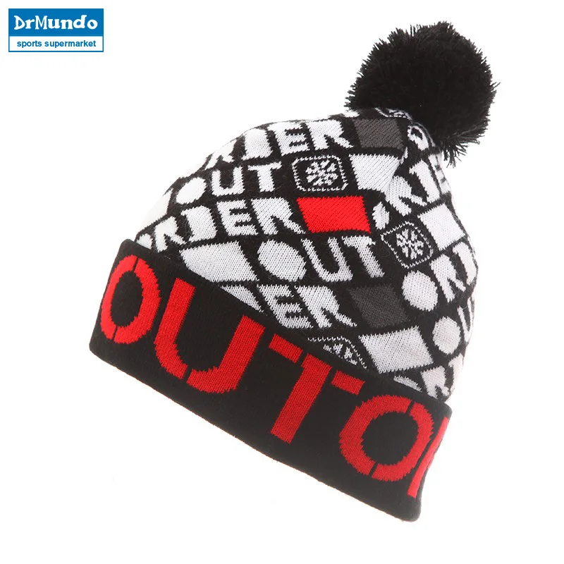 2018 вязаная зимняя хлопковая шапка для сноуборда брендовые облегающие шапки в