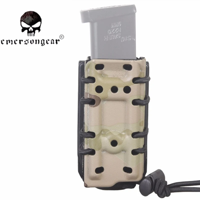 EmersonGear g-код стиль скорпион пистолет Маг Один Подсумок 9 мм Перевозчик для Molle/ремень подсумок