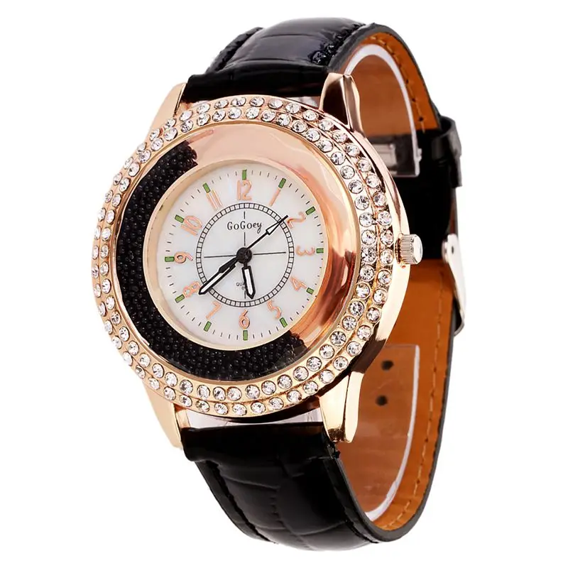 Relojes Mujer 2017 Лидирующий бренд модные женские часы кожаным браслетом Кварцевые