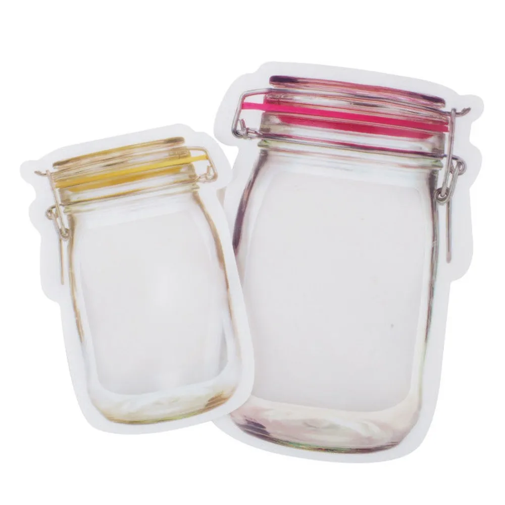 Пакеты на молнии 10 шт. в форме бутылки для сохранения свежести продуктов