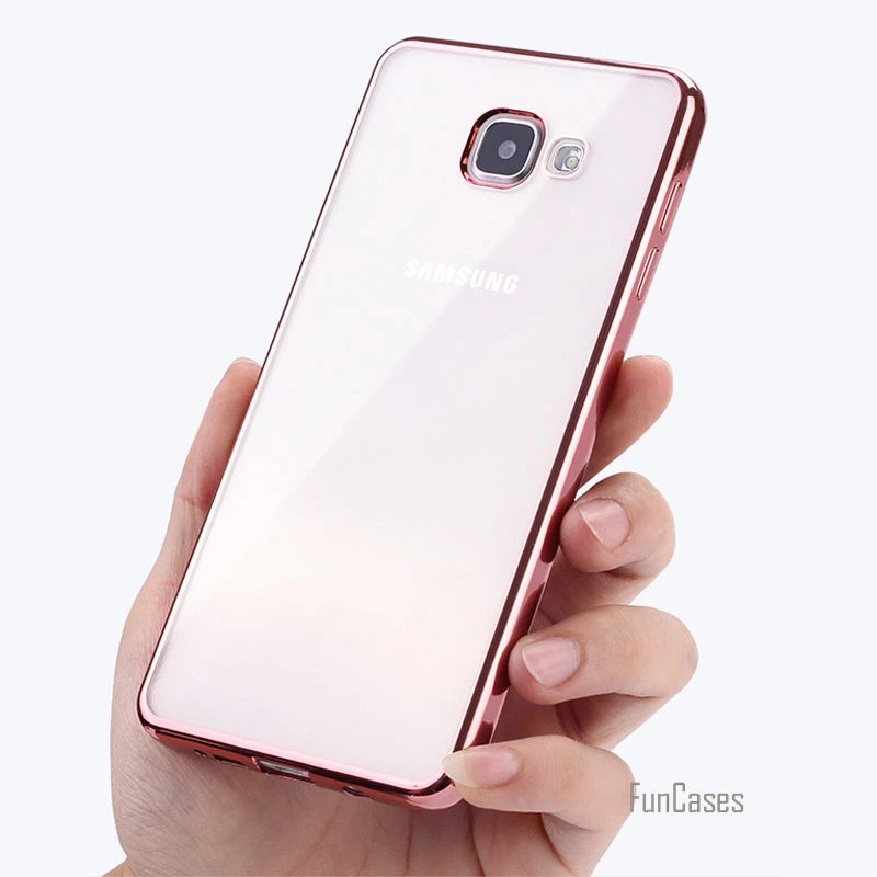 Для samsung Galaxy A3 A5 A7 2017 2016 Новинка класса люкс Стиль ТПУ для телефона с покрытием