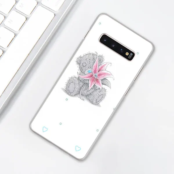 014 Tatty Teddy Bear Me To You чехол для телефона для samsung Galaxy S10e S10 Plus S7 S8 S9 Plus Note 8 9 M10 M20 M30 жесткий чехол - Цвет: 014