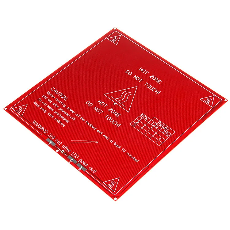 Тепловая плата Geeetech RAMPS PCB MK2B двойная мощность 12/24 в горячая плита Мендель 214 мм * 1 6