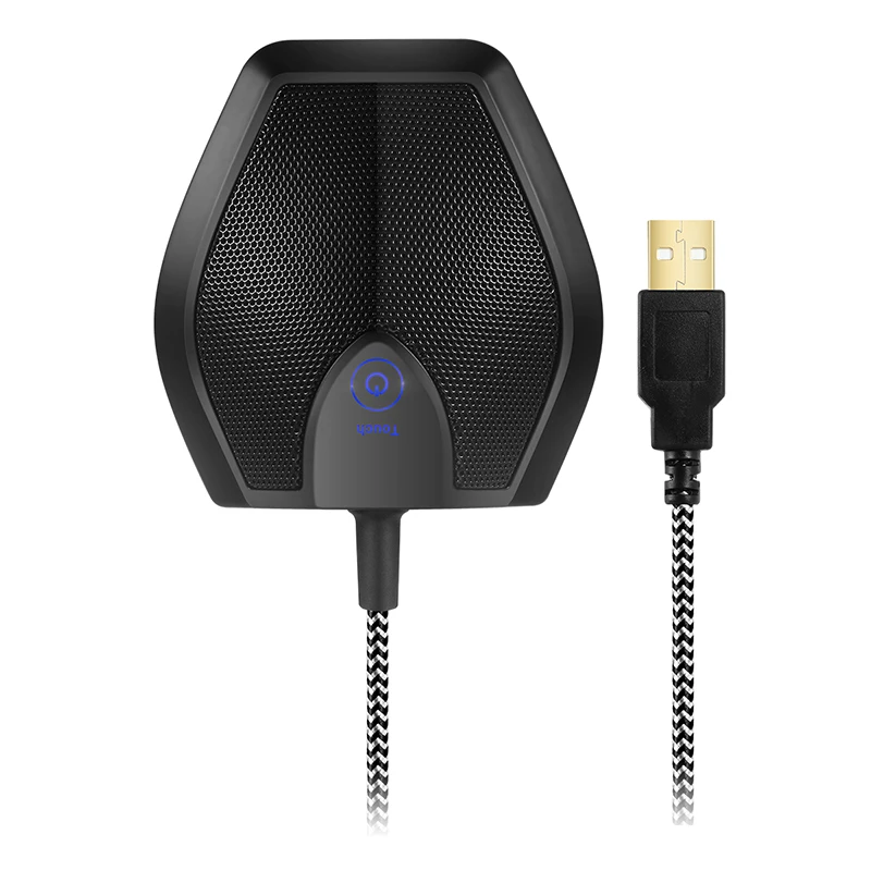 USB Настольный конференц-микрофон бесшумный стерео всенаправленный микрофон