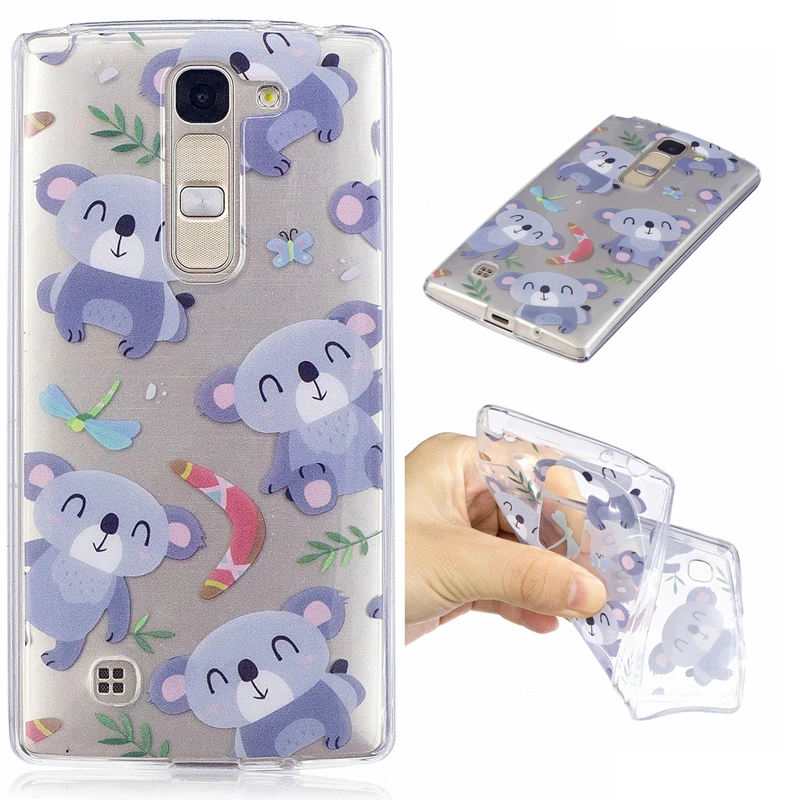 Чехол для телефона Coque LG G4 Mini H525N чехол Мягкая силиконовая Обложка TPU задняя крышка