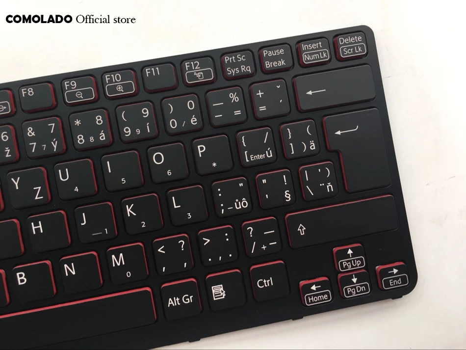 CZ Чешская клавиатура для Sony Vaio SVE 14 SVS14 SVE14A с подсветкой черной рамкой Клавиатура
