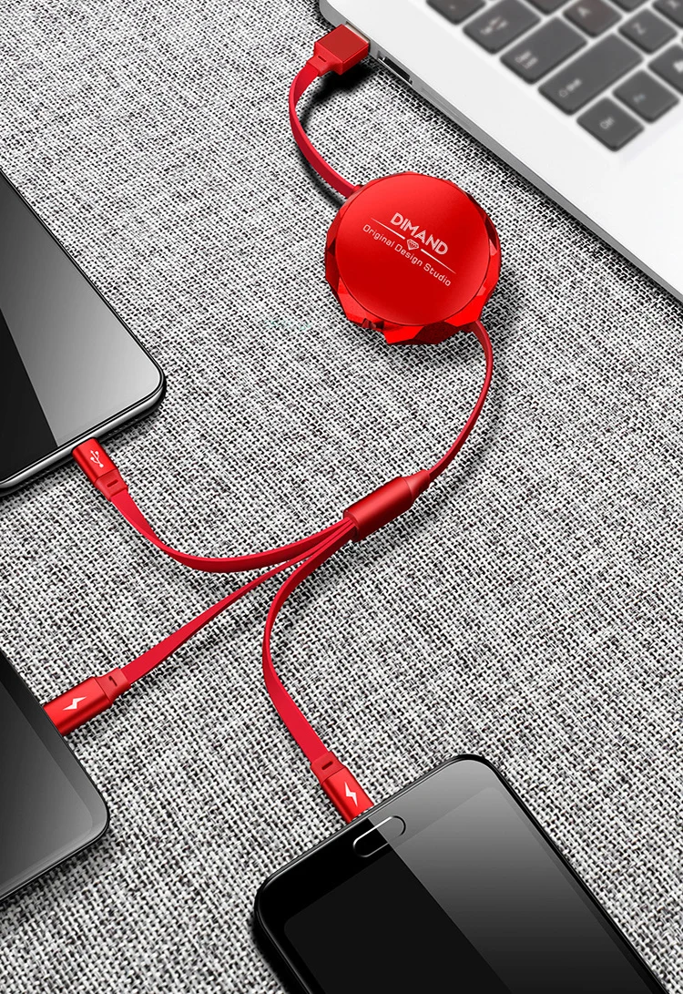 3-в-1 Выдвижной USB зарядный кабель для передачи данных для iPhone X XS Max usb-кабель для передачи данных(синхронизации) и зарядки кабель для huawei P20 просо samsung