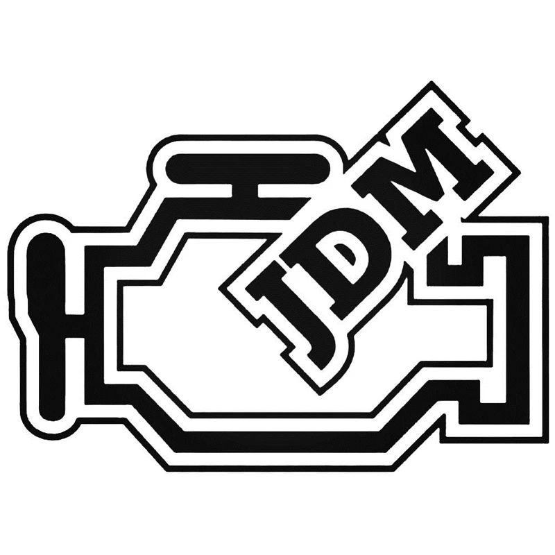 Гоночный JDM Япония канджи Передний Автомобиль Стайлинг виниловые наклейки на