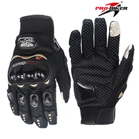 pro biker motorcycle touch screen mitten protective gear gloves touchscreen riding full finger breathable cycling moto gloves