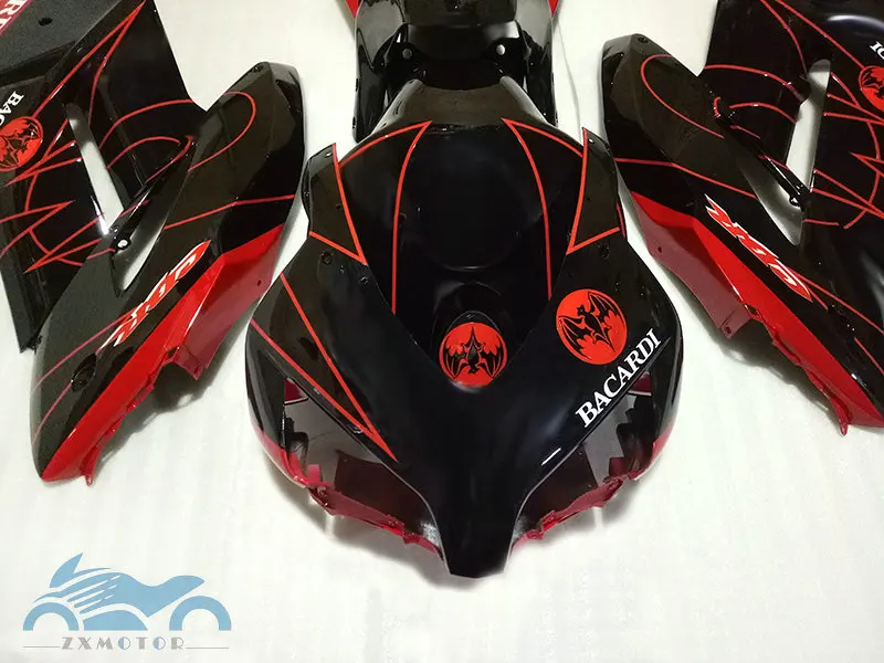 ABS пластик глянцевый черный обтекатель комплект для 2004 2005 CBR 1000RR литья под давлением Обтекатели cbr1000rr 04 05 aftermarket части тела