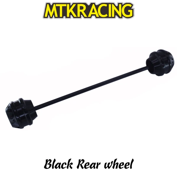 Black rear wheel MTKRACING для Yamaha Tracer 900 GT CNC переднее колесо осевой слайдер амортизатор защита от падения - Цвет: Black rear wheel
