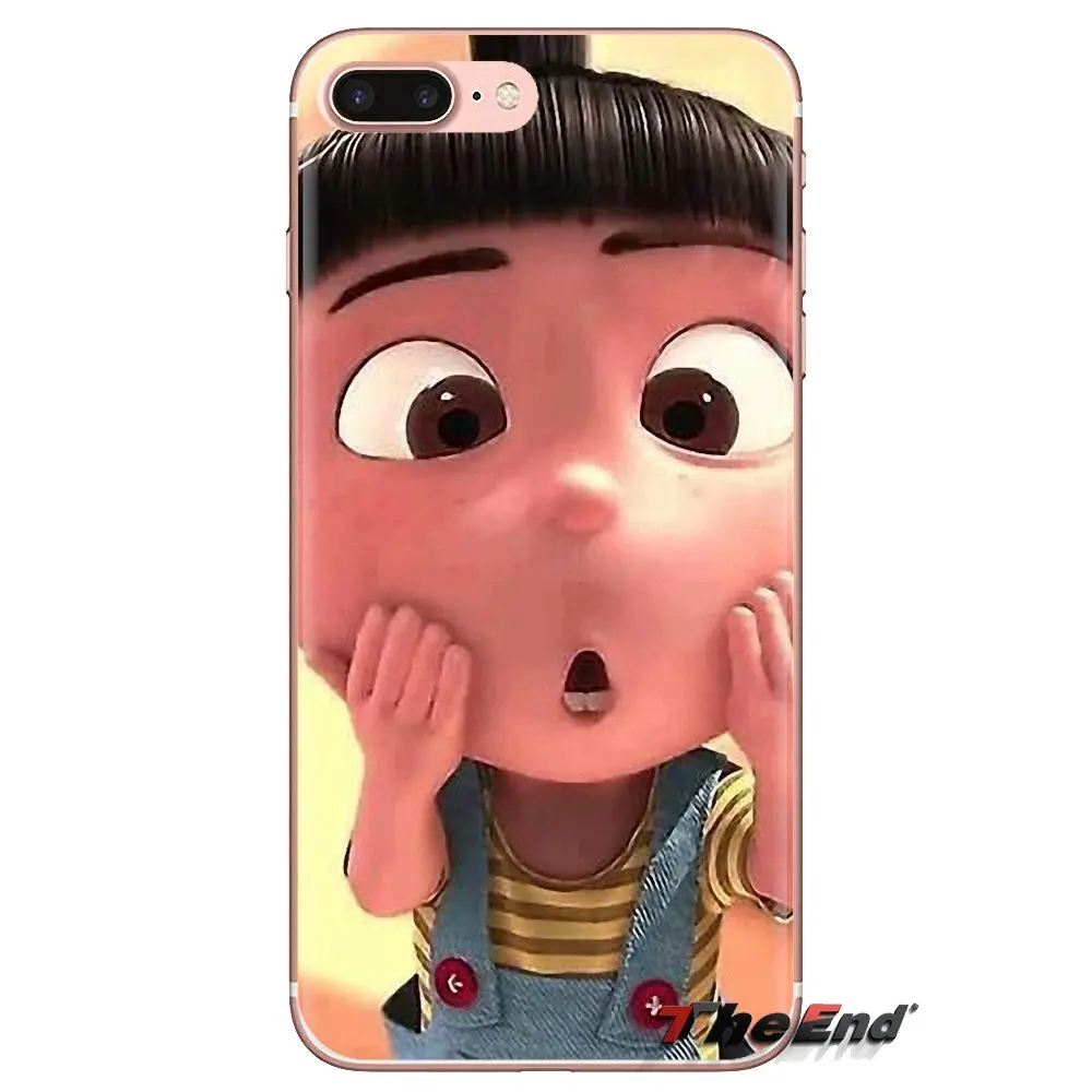 For Samsung Galaxy S3 S4 S5 Mini S6 S7 Edge S8 S9 S10 Plus Note 3 4 5 8 9 Fluffy Unicorn Agnes Minions Silicone Phone Shell Case |