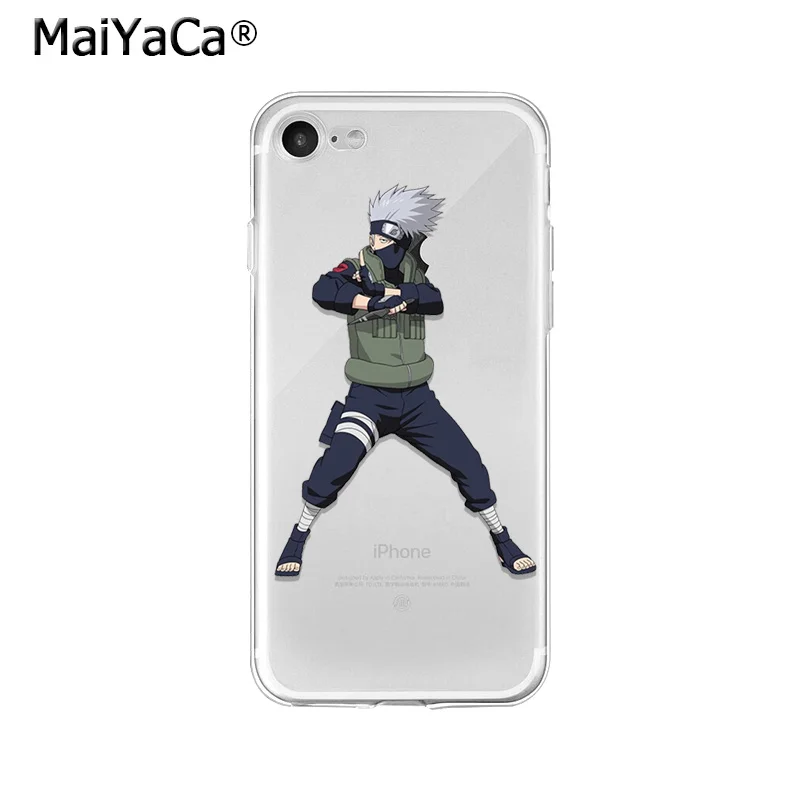 MaiYaCa Аниме Наруто Саске Какаши Итачи боль ТПУ мягкий чехол для телефона iPhone 5 5Sx 6 7