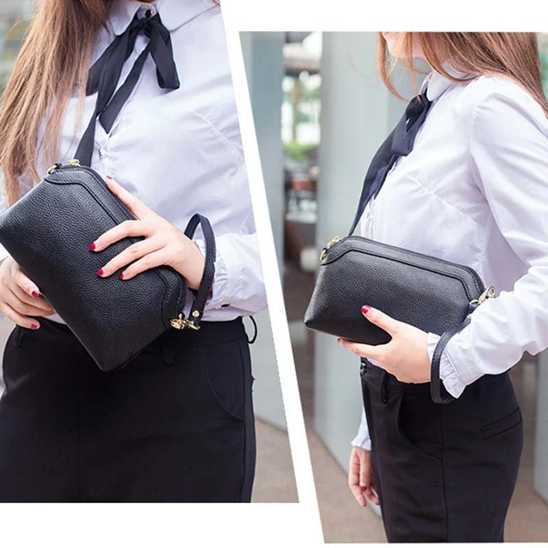 Женские сумки-Клатчи из натуральной кожи женские роскошные маленькие