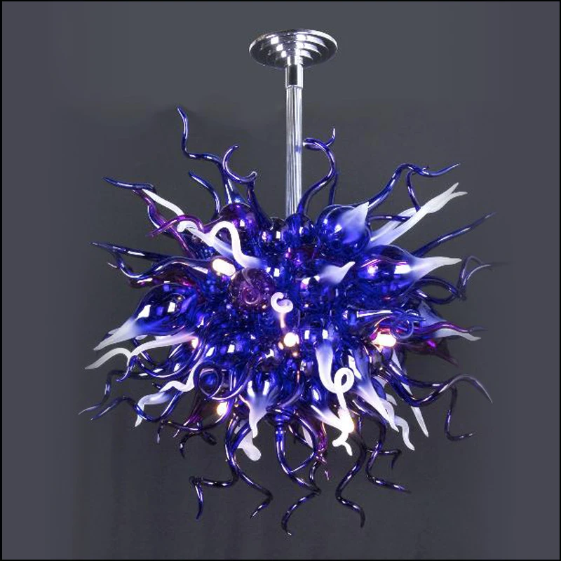 Новейший дизайн ручной выдувного стекла Chihuly стиль Висячие светодиодные
