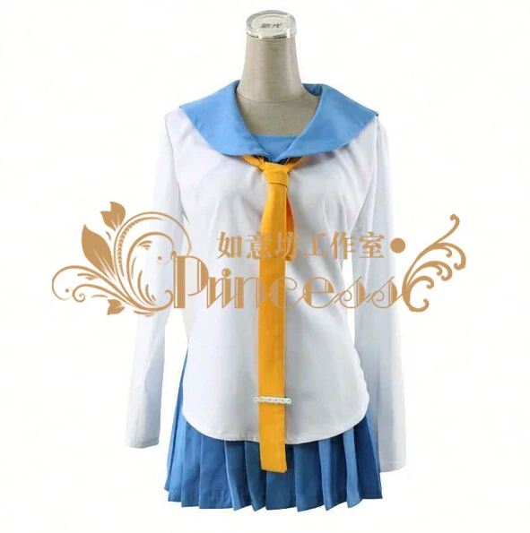 

2016 японское аниме косплей костюм Nisekoi онодера косаки Матросская одежда Kirisaki Chitoge женская летняя форма Одежда