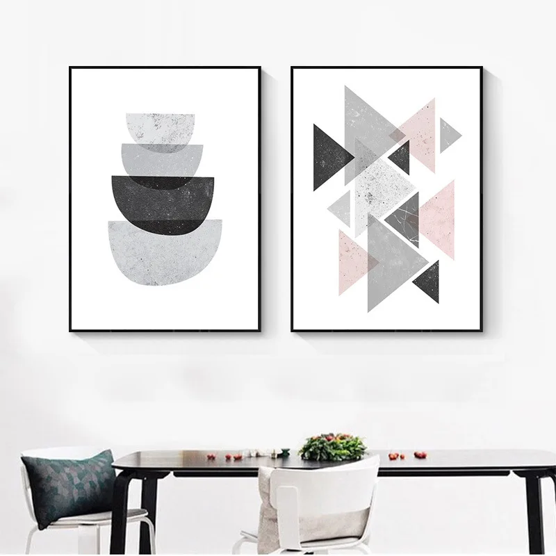 Скандинавские абстрактные геометрические специальные концепции лаконичные