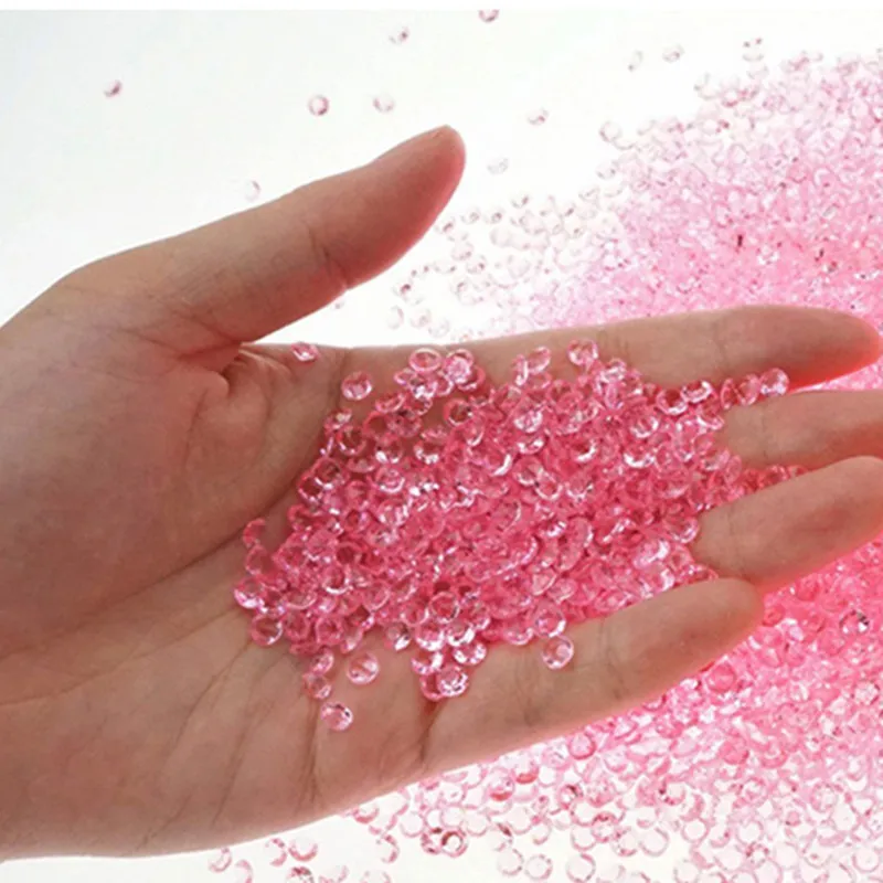 Конфетти крошечные кристаллы 2 5 мм рассеивающиеся акриловые бриллианты бусины