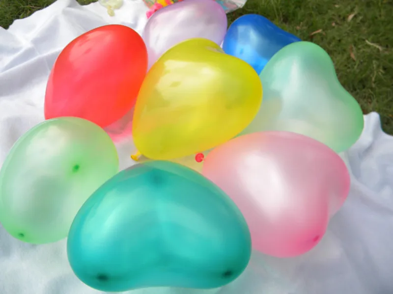 Оптовая продажа 500 шт 7 inch Festa воздушные шары с дизайном сердце вечерние