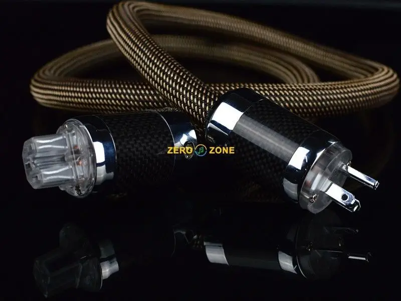 

ZEROZONE ZERO-ZONE LN30-NL 1.5M hi-end AC power cable (US plug)-- Neutral cable L4-39
