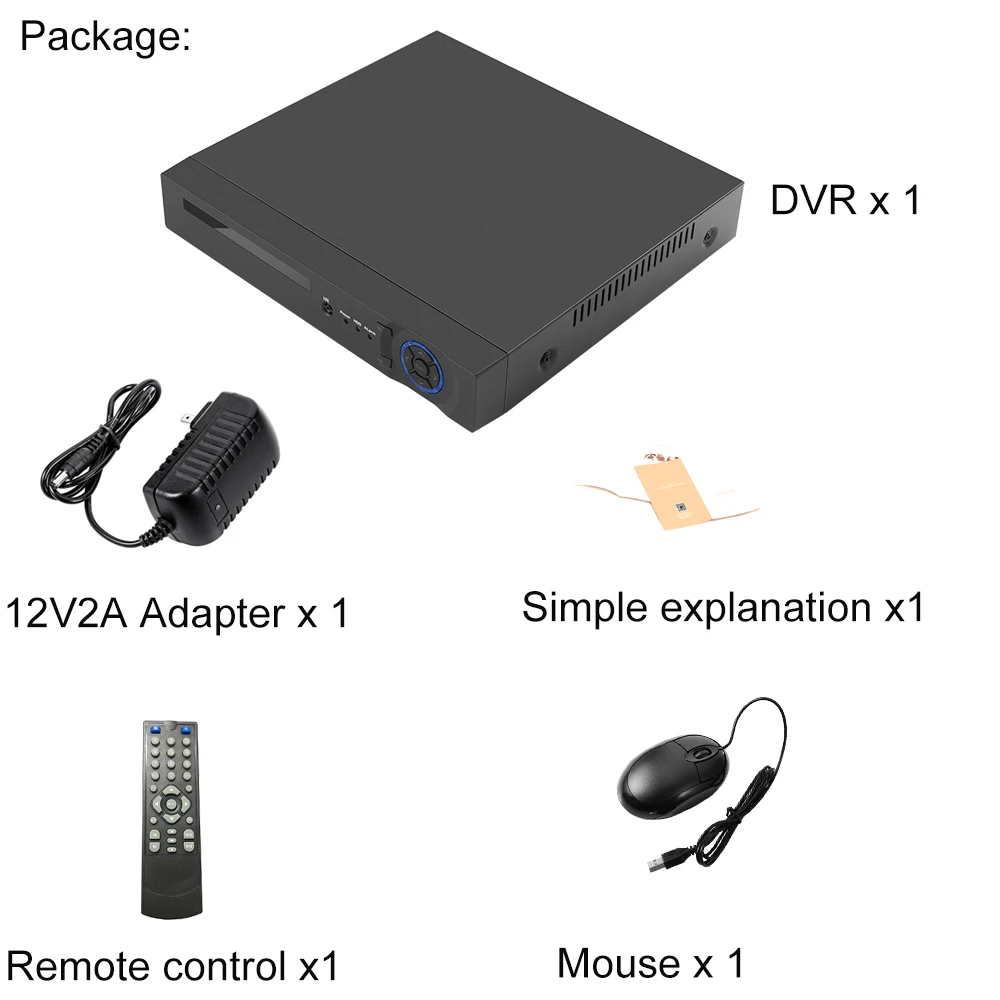 CCTV 16CH AHD 1080P DVR IP NVR TVI CVI аналоговый 5 в 1 Гибридный HVR 2MP видео рекордер HDMI 3G WIFI ONVIF P2P