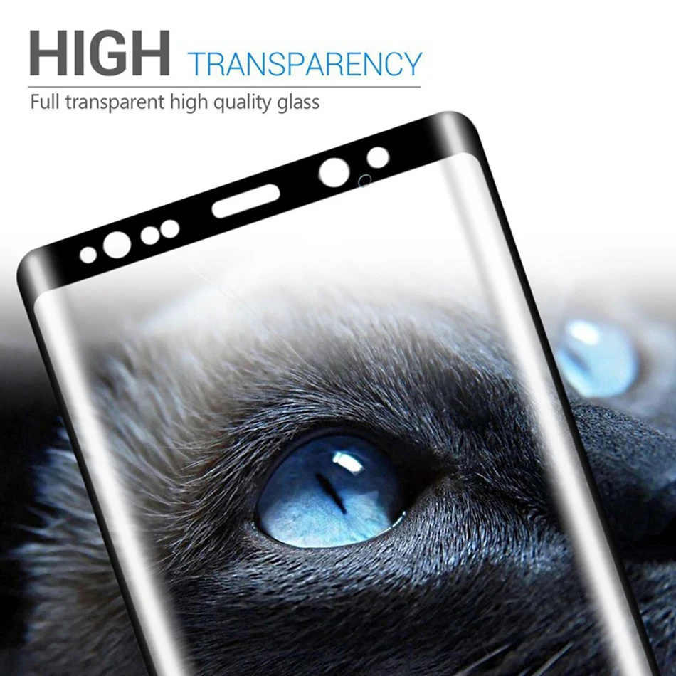 Настоящее 3D изогнутое полное покрытие закаленное стекло для samsung Galaxy S9 S6 S7 Edge S8 Plus Note8 Note9 Защитное стекло для экрана протектор