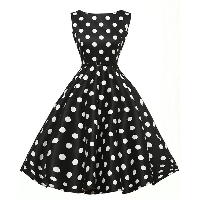 Kostlich 2018 Для женщин с принтом в горошек большие качели летнее платье О образным