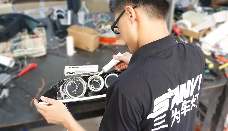 Клей для установки ангельские глазки Halos аксессуары модификации фар комплект