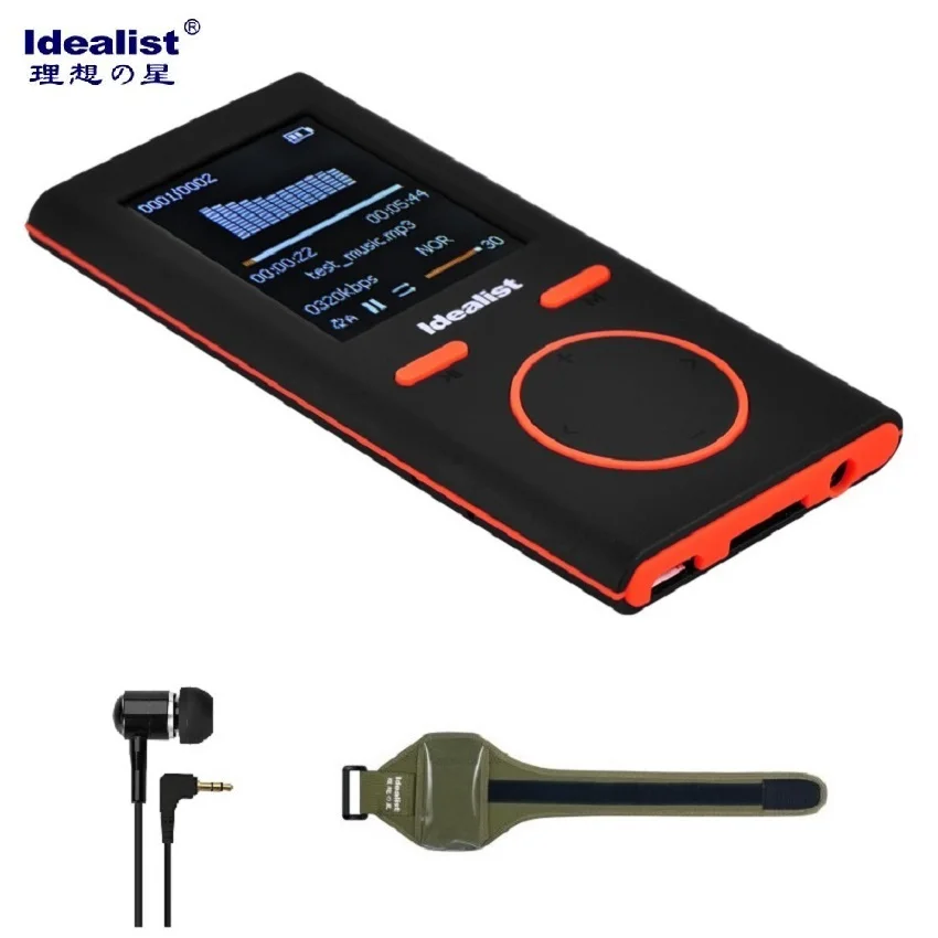 Idealism HIFI MP3 MP4 плеер мини игра 4G 8G Уличный спорт радио музыка Mp4 тонкий игровой