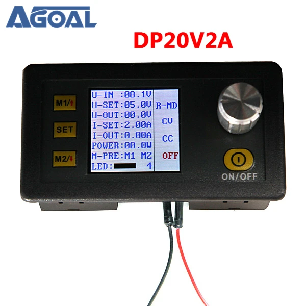 

DP20V2A программируемый цифровой Мощность DC-DC Мощность модуль питания 0-20V / 2A интегрированный Напряжение метр Бесплатная доставка