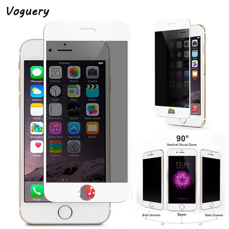Антишпионская Защитная пленка для экрана iPhone 6 из закаленного стекла|screen protector for