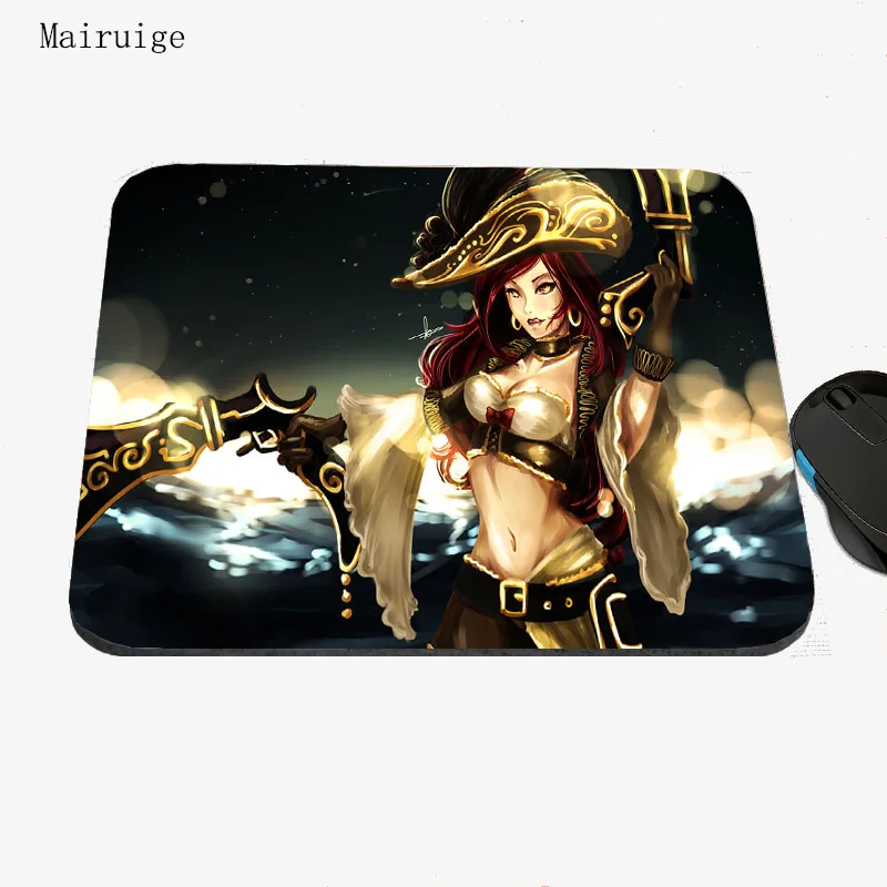 Mairuige Hot Sale League of Legends Sexy Girls Mousepads Computer Gaming Mouse Pad Laptop Mice Play Mat 18*22cm/ 25*29cm | Компьютеры и