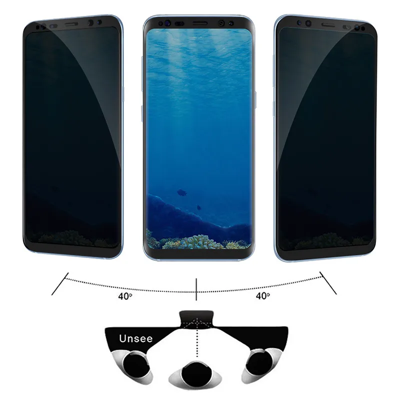 Закаленное стекло для защиты экрана Samsung Galaxy S8 S9 2.5D 9H Full/Half Cover Premium Film|Защитные