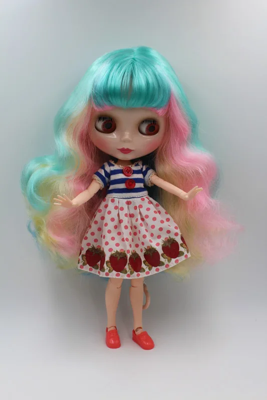 Бесплатная доставка шарнирная кукла BJD сделай сам ню Блит подарок на день
