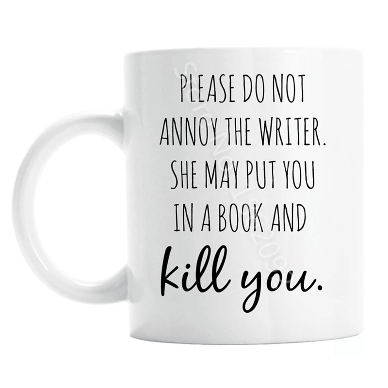 Забавные подарки на день рождения и Рождество для писателя новинка не