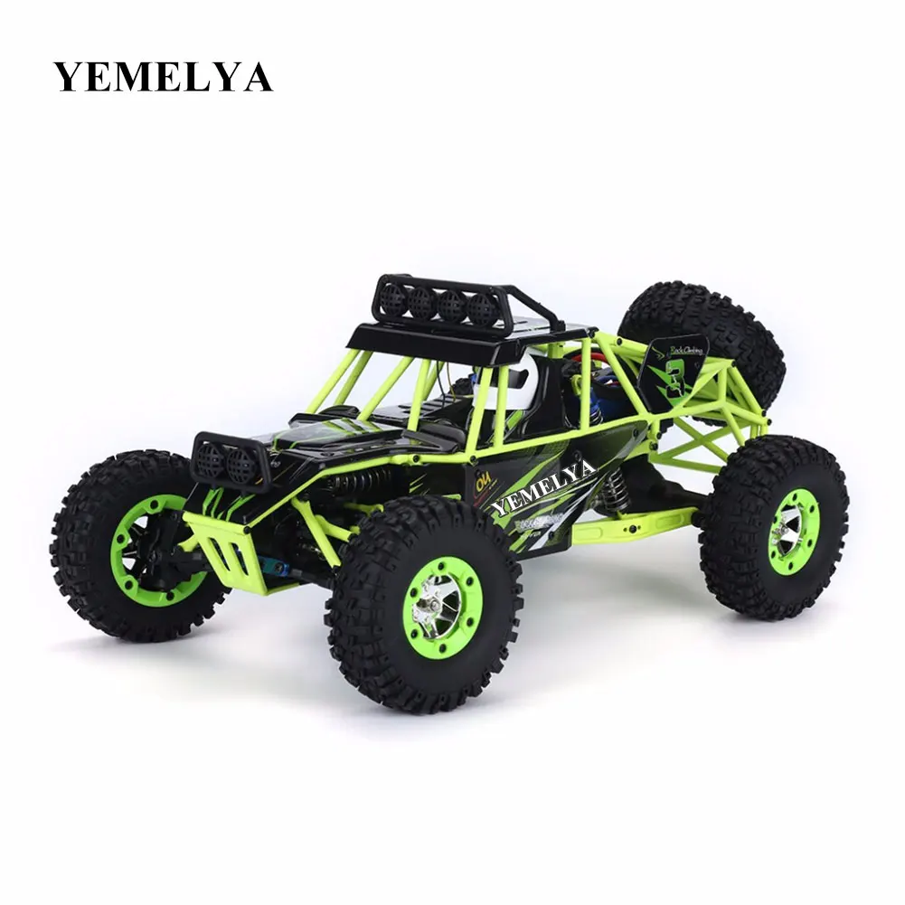 12428 автомобиль 1/12 Масштаб 2,4 г Электрический 4WD автомобиль с дистанционным управлением 50 км/ч высокая скорость скалолазание автомобиль скалолазание гоночный автомобиль