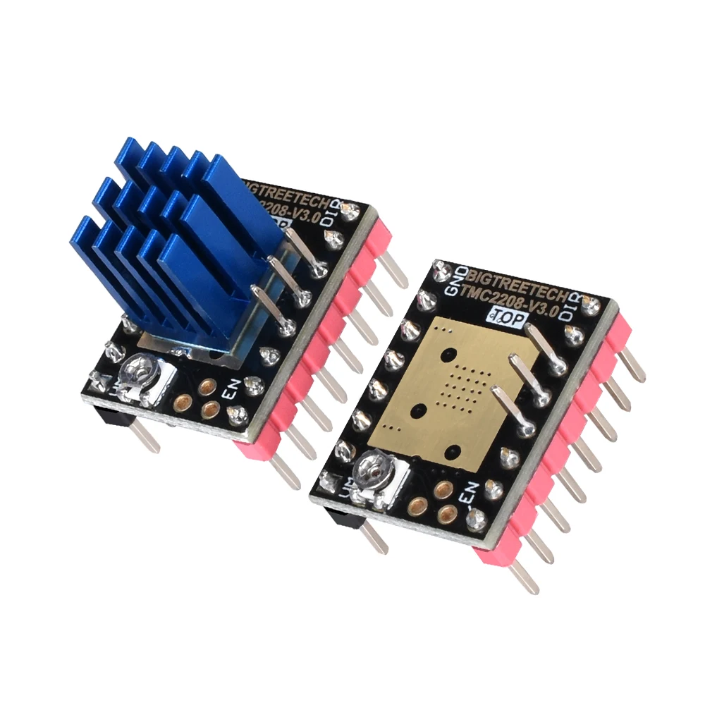 Драйвер BIGTREETECH TMC2208 V3.0 UART для шагового двигателя устройство управления шаговым