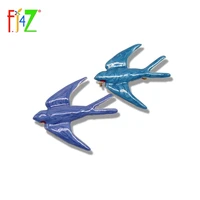 f j4z new hot women brooches accessories elegant designer nice enamel 2 colors lovely swallow brooches pin for collar deco