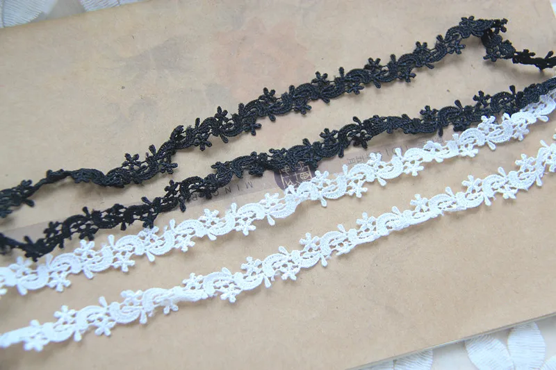 Кружевная лента с вышивкой 20 ярдов 1 5 см 059 дюймов | Дом и сад