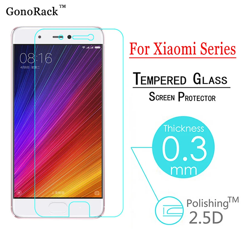 Защитная пленка из закаленного стекла 0 3 мм для Xiaomi mi 5 5S Plus 4 4S 4c 4i 2 2s 2A Note Max Red Pro