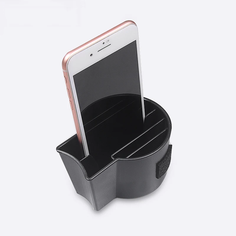 For Tesla Model 3 Cup Storage Slot Card Slot Mobile Phone Cigarette Storage Center Control Decorative Accessories