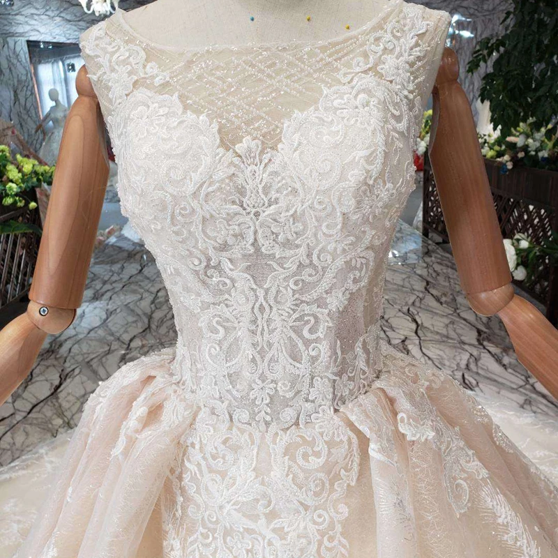 HTL199 пляжное свадебное платье простое без рукавов с вырезом лодочка аппликации