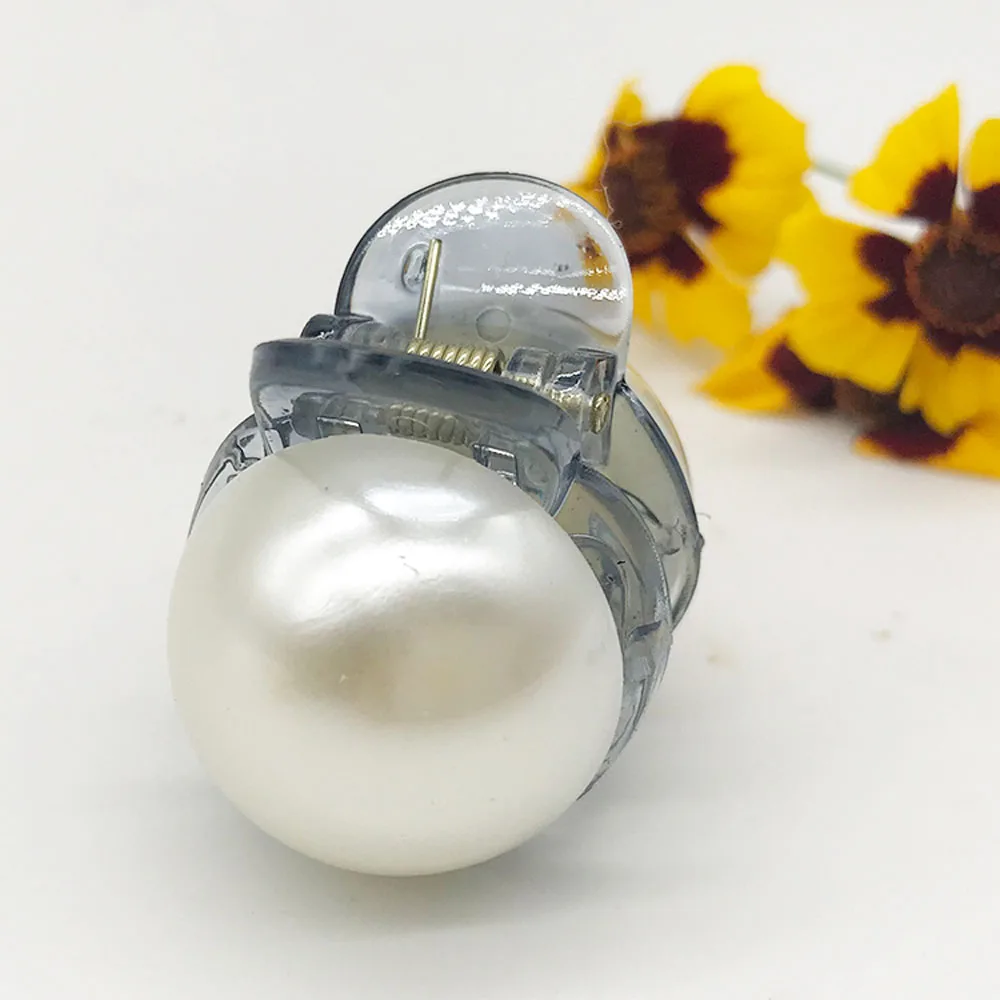 1pcs Fashion Jewelry Girls Mini Crown Hair Claw Imitation Pearl pins Vintage Clips Clamp Gifts for | Украшения и аксессуары