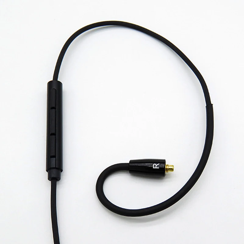 DIY MMCX кабель для Shure SE215 SE535 SE846 SE315 SE425 UE900 наушники гарнитура с регулятором