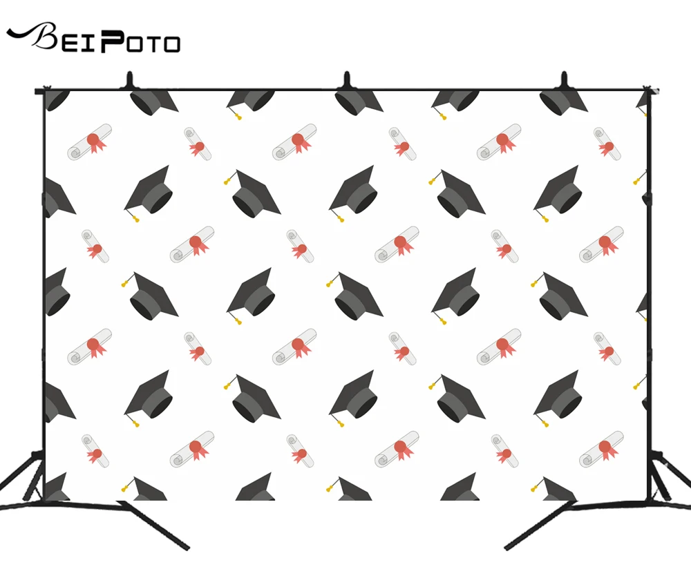 BEIPOTO Выпускной вечерние фон Поздравляю град Реквизит для фотографии фоном фото