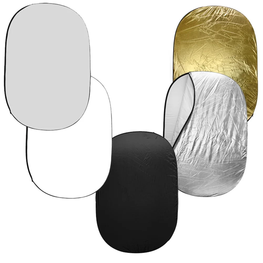 5 в 1 складной отражатель для фотосъемки 90x120 см | Электроника